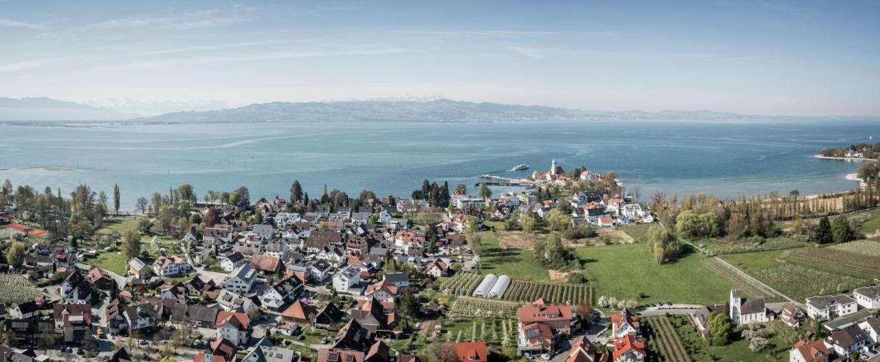 Ferienwohnung Seeblick Mit Blick Auf Die Alpen Wasserburg Exteriér fotografie