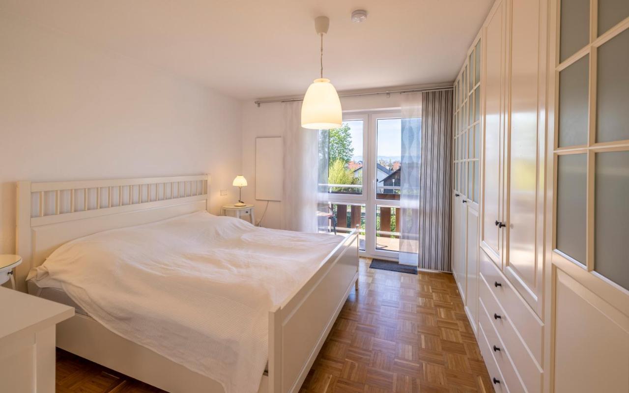 Ferienwohnung Seeblick Mit Blick Auf Die Alpen Wasserburg Exteriér fotografie